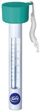 Gre Schwimmthermometer Poolthermometer, 15cm, türkis/weiß