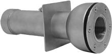 Peraqua Mauerdurchführung Ocean Pro für Folien-, Beton-, Fliesenbecken, Länge 250mm, Edelstahl V4A, silber