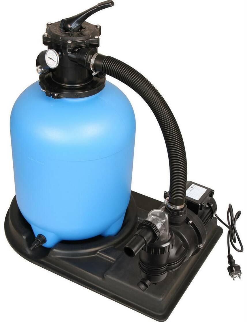 Trend Pool Trend Top Sandfilteranlage mit Speck Badu Magic 11 Pumpe, 11m³/h bei 8m, Ø 300mm, 6-Wege-Ventil, 230V, blau