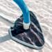 Gre Graphite Series manueller Poolsauger, Bodensauger, Easy-clip System, ABS, dreieckig, grau
