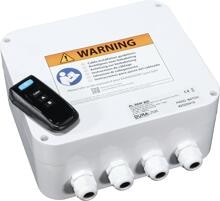 Duratech PL-REM-200 Steuerung Unterwasserscheinwerfer, Fernbedienung, inkl. Trafo bis 200 VA