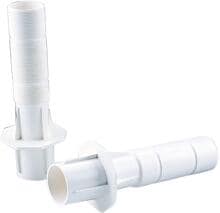 Astral Pool Wanddurchführung für Betonpools, 2 Zoll Anschluss mit 50mm/63mm Klebeanschluss