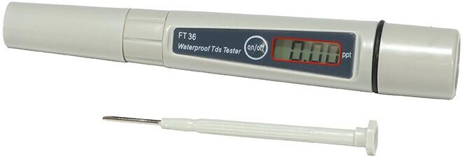 Water ID FT36 Salzgehalt TDS-Wert Messgerät für Wasseranalyse, digital