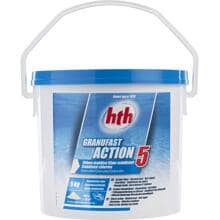 hth Granufast Action 5 Chlorgranulat zur Wasseraufbereitung, stabilisiertes Chlor, 5kg