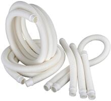 Gre Schlauch-Set für Filteranlagen, Ø 38mm, 7 Schlauchschellen, 1 bar, weiß