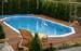 Interline Diana Stahlwand-Pool Basic Pool, oval, grau
