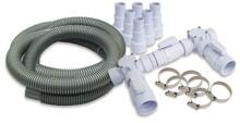 Interline Bypass-Set mit 3 Absperrventilen für Ø 32/38mm Riffelschlauch mit Schlauchtüllen
