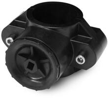 Blueriiot Blue Fit50 Rohranschlussschelle für Blue Connect Wasseranalysator, Ø 50mm, schwarz