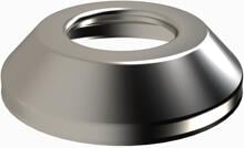 Eichenwald Ideal Abdeckrosette für Poolleiter, Holm Ø 35mm, V2A Edelstahl