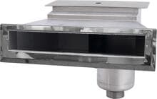 Peraqua Ocean High 500 Hochwasserstandsskimmer, 460mm breit, Edelstahl V4A, silber