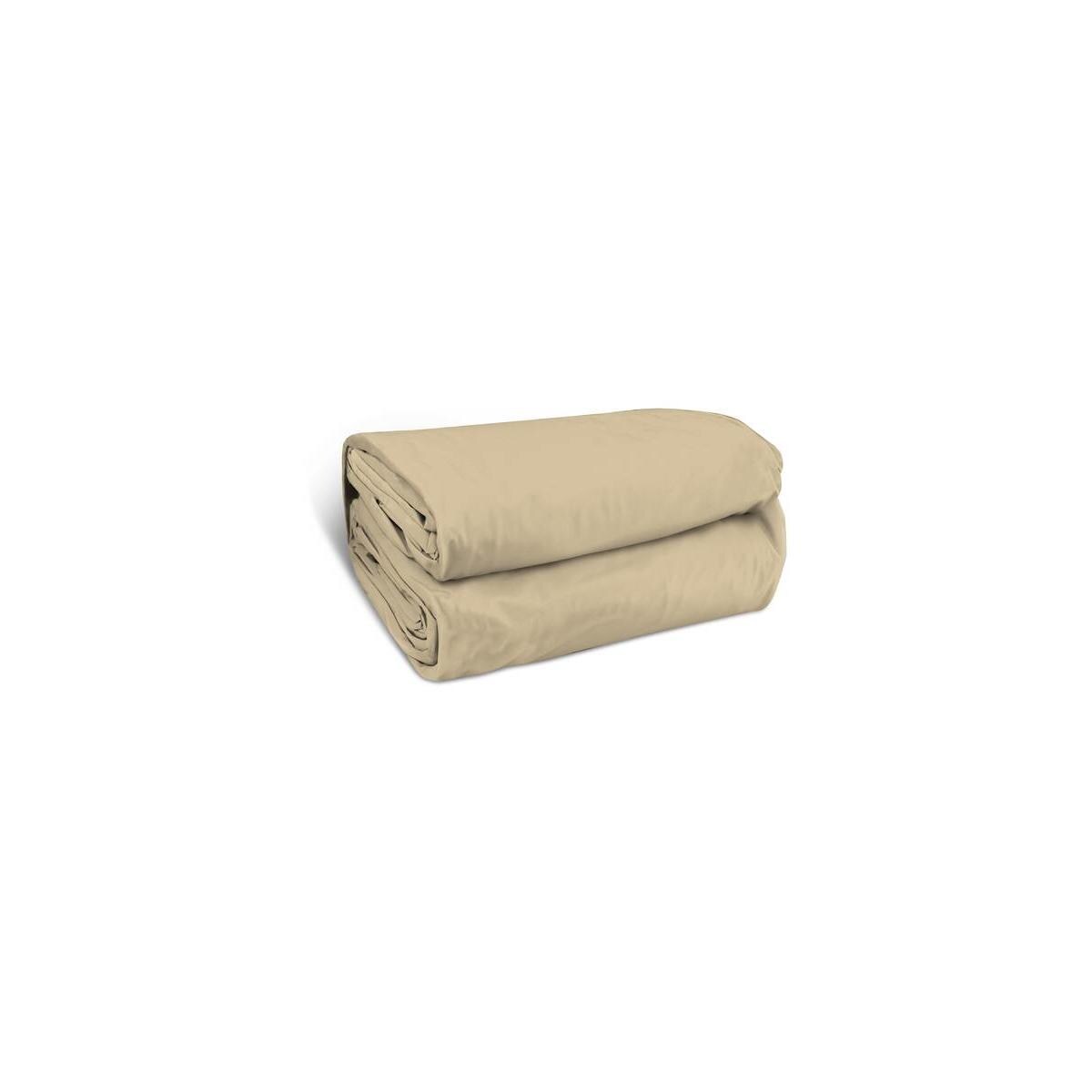 Poolinnenhülle Trendliner mit Einhängebiese, rund, Ø 500x120cm, Folienstärke 0,8mm, sand
