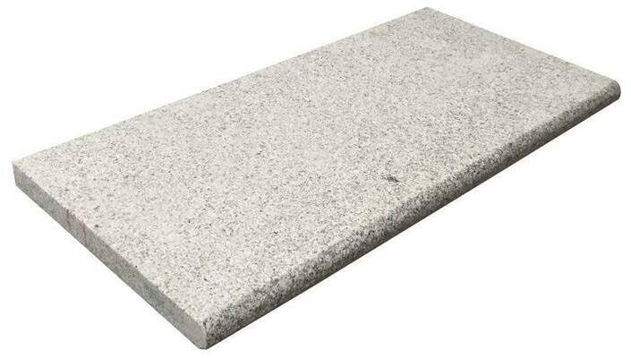 Trend Naturrandstein Set, Poolumrandung für Ovalbecken 800x400cm, ohne Schwallkante, baltic light grey