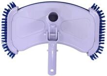 OKU 500512 Pool-Bodensauger mit seitlichen Bürsten, 29cm Breite, blau weiß