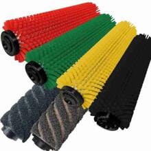 Rössle Clear-Drum Walzenbürste für Poolsauger Bisam 44, grün