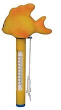 Gre Poolthermometer Wassertemperaturmessung, Fisch, 25x9x9cm, gelb