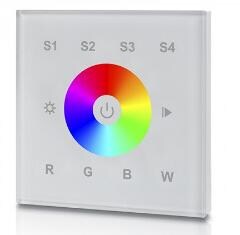 Behncke Funk Wandpanel für Unterwasserscheinwerfer, RGBW Glasoberfläche, DMX, 1 Zone