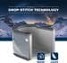 NetSpa Järvi Eisbad, 170x92x67cm, 2 Personen, 330 Liter, inkl. Abdeckung, hellgrau