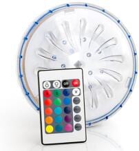 Gre LED Unterwasserscheinwerfer für Stahlwandbecken, magnetisch, 1,8 Watt, RGBW