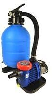 Future Pool Pro Aqua Sandfilteranlage mit Speck Infinity i-Plus 70 Pumpe, 7,5m³/h bei 5m, Ø 500mm, 6-Wege-Ventil, 230V, blau