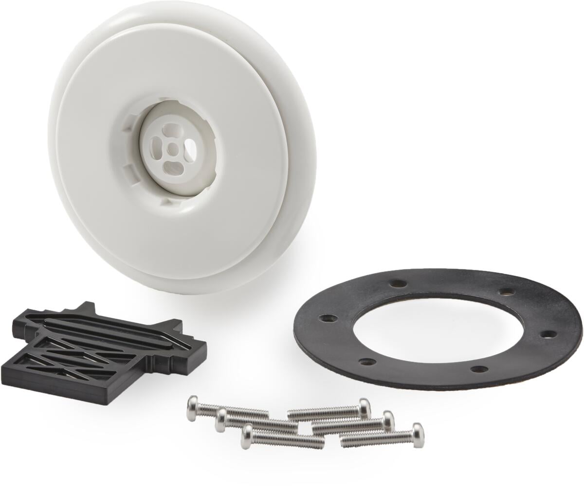 Peraqua Ocean Deluxe Einlaufdüse mit Flansch für Folienbecken, 13x17x21mm, weiß