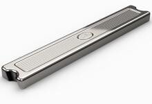 Eichenwald Ideal Ersatz-Stufe für Poolleiter, 24°, Ø 40mm, 75x485mm, V4A Edelstahl