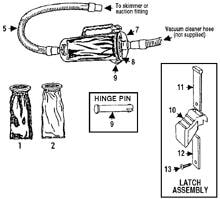 Pentair Leaf Trap Filtersack, grob