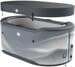 NetSpa Järvi Eisbad, 170x92x67cm, 2 Personen, 330 Liter, inkl. Abdeckung, hellgrau