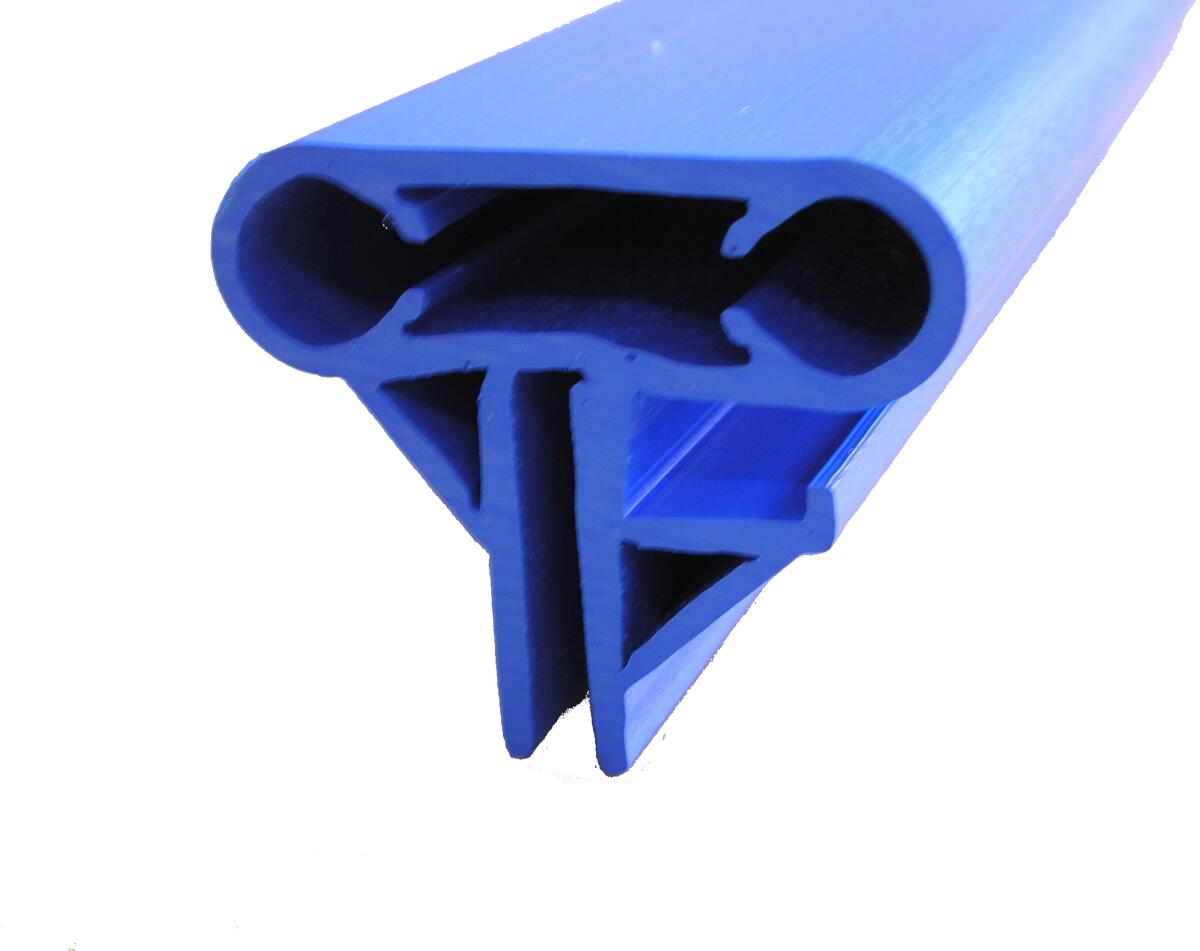 BWT 501321002 Kombi-Handlauf für Keilbiese/Überhangfolie, Profilschienen-Set Rund-Pool Ø 350cm, PVC, blau