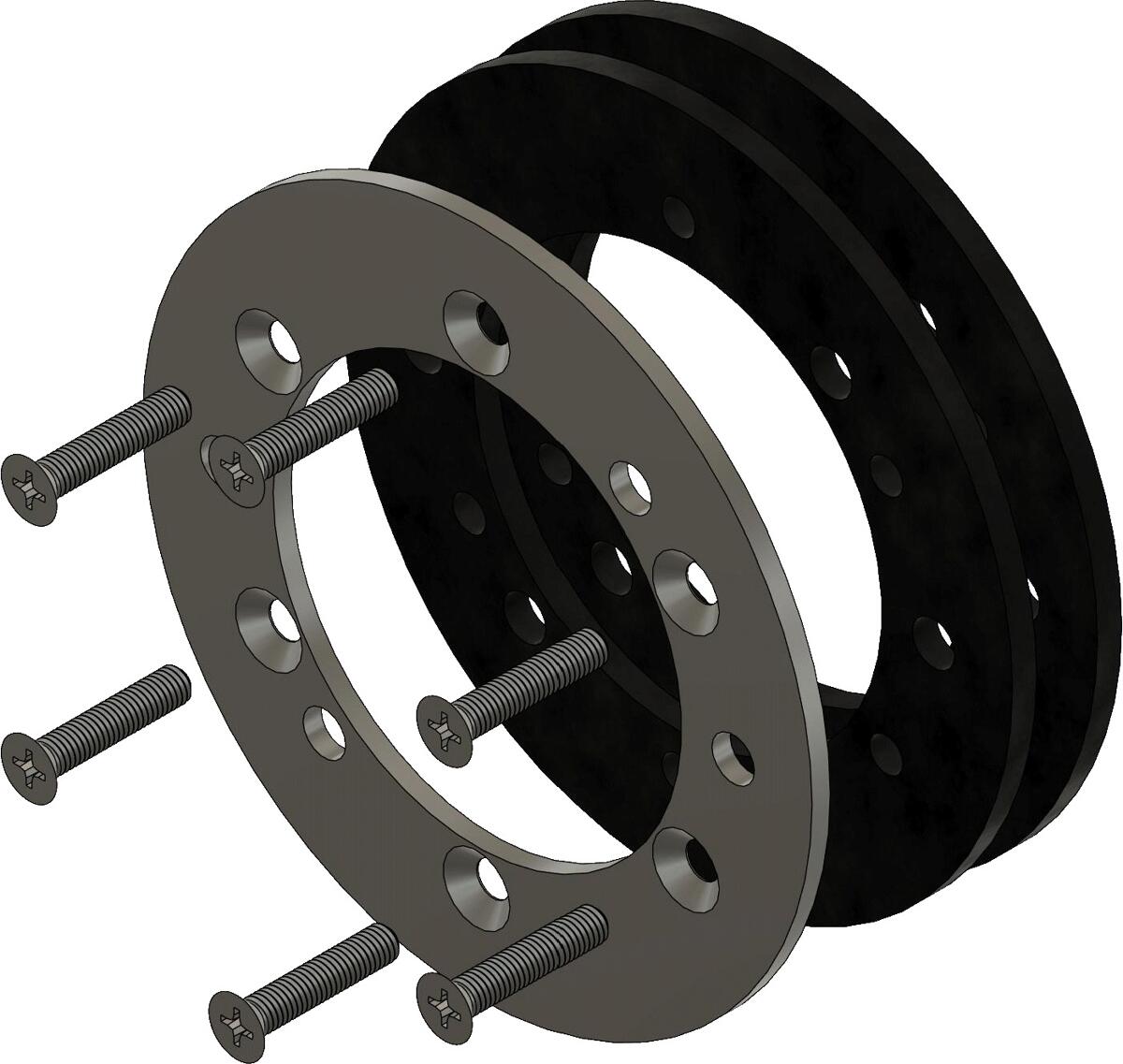 Uwe Jet Stream Flanschsatz Piezo-Taster