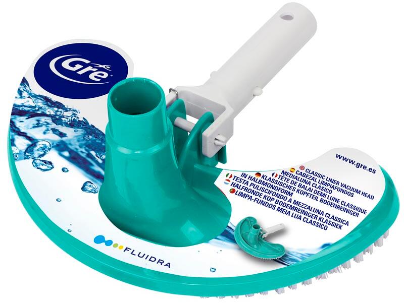 Gre Cardboard Range Bodenreiniger Poolsauger, Ø 32/38mm, türkis/weiß
