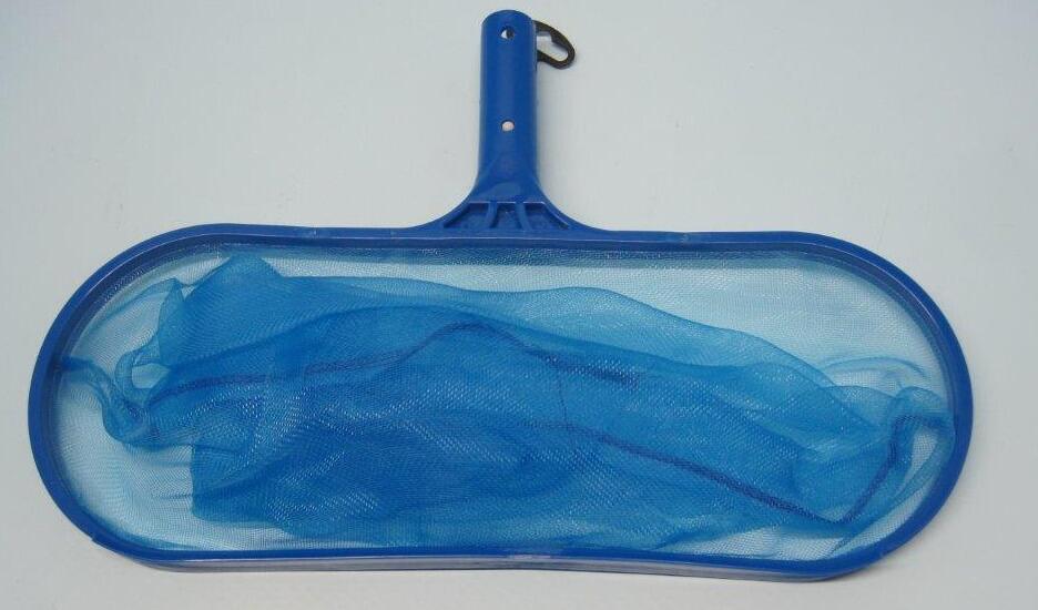 BWT Basic Bodenkescher Poolkescher Poolreinigung aus PVC, tiefes Netz, blau