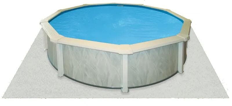 Interline Bodenschutzvlies Rundpools Ø 360cm, 100g/m³, Polyester, weiß