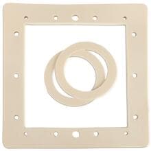 Gre Doppeldichtung für Standard-Skimmer, inkl. Rücklaufventildichtung, 205x195mm, weiß