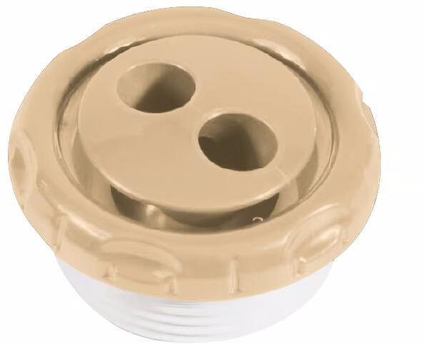 Vagner Pool Massagedüse rotierend, Ø 62mm, Kunststoff, sand