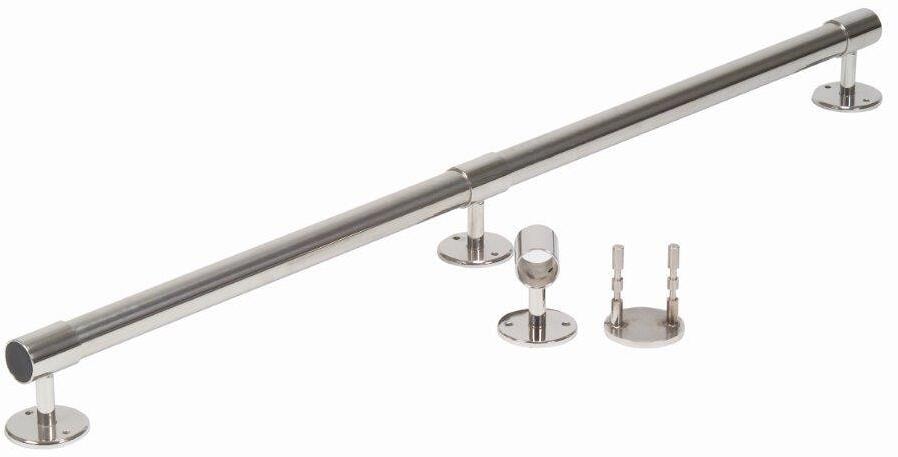 Handlauf 150cm, Edelstahlrohr für Poolleiter, Edelstahl AISI 304