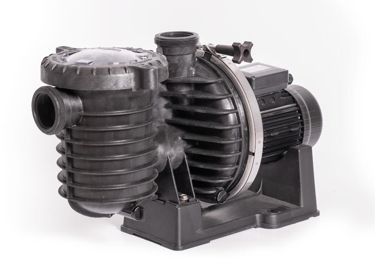 Pentair 5P6RE-3 La Sta-Rite HD Max-E-Pro Serie Filterpumpe, selbstansaugend, 20m³/h bei 8m, 0,75kW, 400V, schwarz