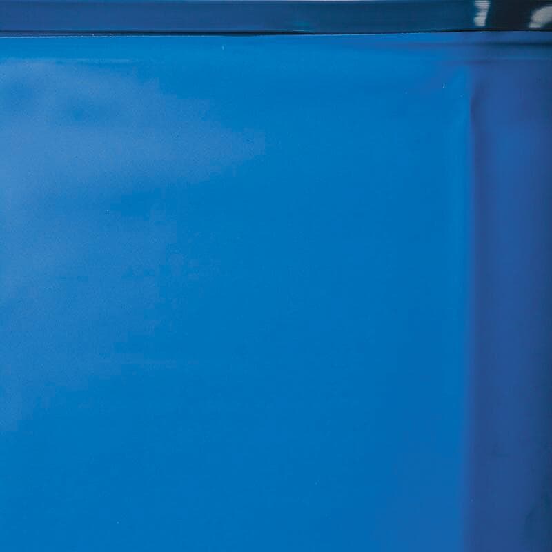 Gre Poolfolie für Ovalbecken Safran Pool, Einhängebiese, Stärke 0,7mm, 637x412x133cm, blau