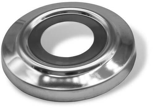 Abdeckrosette für Poolleiter Holm Ø 42mm, V2A Edelstahl