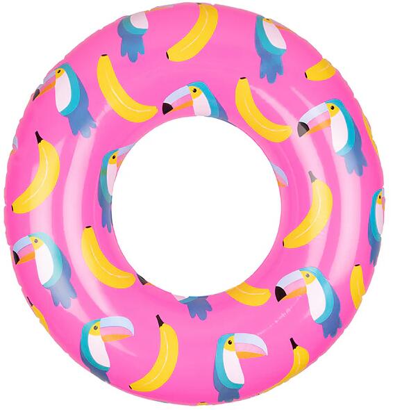 Swim Essentials Parade Schwimmring für Kinder, ab 6 Jahren, Ø 90cm, pink