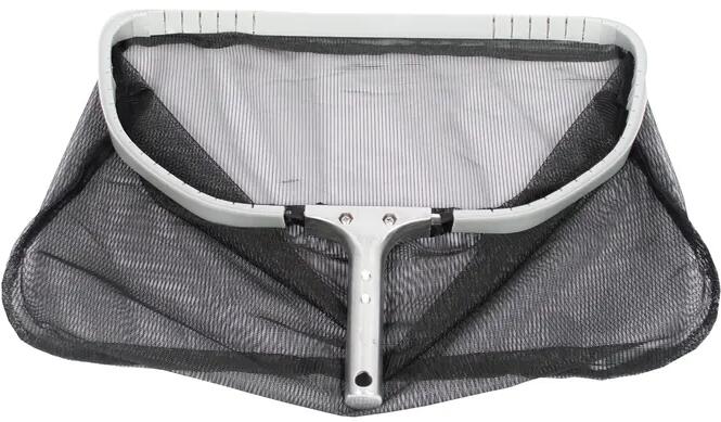 Interline Deluxe Bodenkescher, tiefes Netz, Aluminium, silber/schwarz