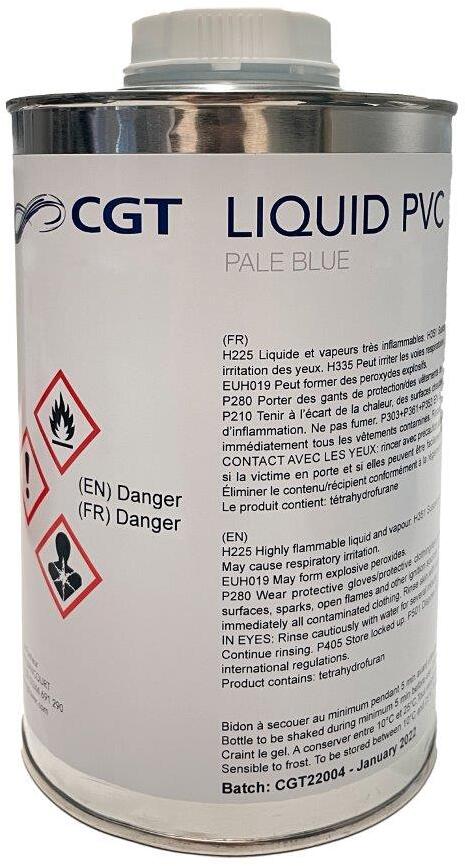 CGT Alkor Nahtversiegelung PVC Gewebefolie Aquasense, 1l, Fidji French Coast