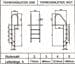 Eichenwald Ideal MO-56 Tiefbeckenleiter weit, Edelstahl