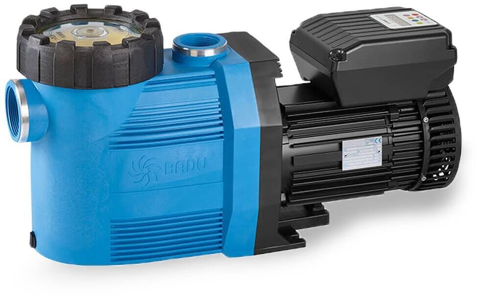 Speck Badu Prime Eco VS Filterpumpe, selbstansaugend, 28m³/h bei 8m, 1,4/1,1kW, 230V, blau