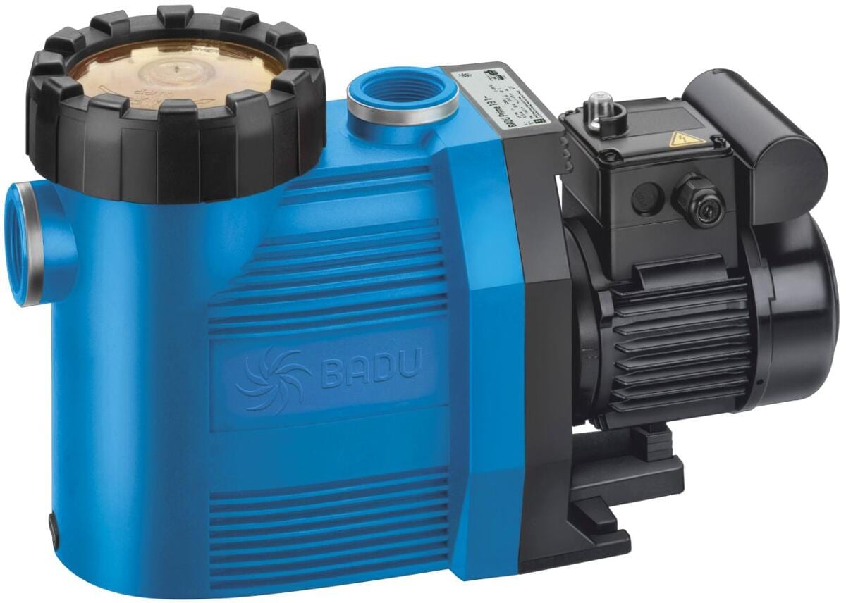 Speck Badu Prime 90/15 Filterpumpe, selbstansaugend, 15m³/h bei 8m, 1,1/0,75kW, 230V, blau