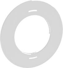 Duratech Ultra flat Abdeckungsblende, Ø 50mm, weiß