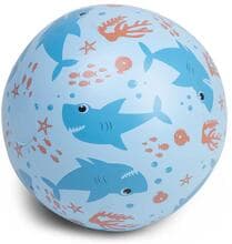Swim Essentials Little Sharks Beachball Wasserball, Ø 51cm, blau