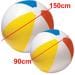 Poolmaster Wasserball Wassersport Poolspiel, PVC, Ø 90cm, bunt