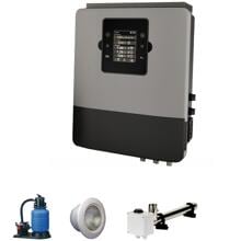 BWT 26433 Infinity Easy Wasseraufbereitungssystem pH/Chlor Mess-Dosieranlage & Steuerung Filteranlage, Beleuchtung, Elektroheizung