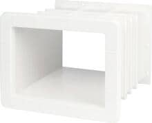 Peraqua Skimmerverlängerung für Skimmer PT Ocean Deluxe, weiß