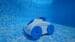 Interline Snapper Poolreinigungsroboter für Schwimmbecken bis 17m², akkubetrieben, weiß/blau